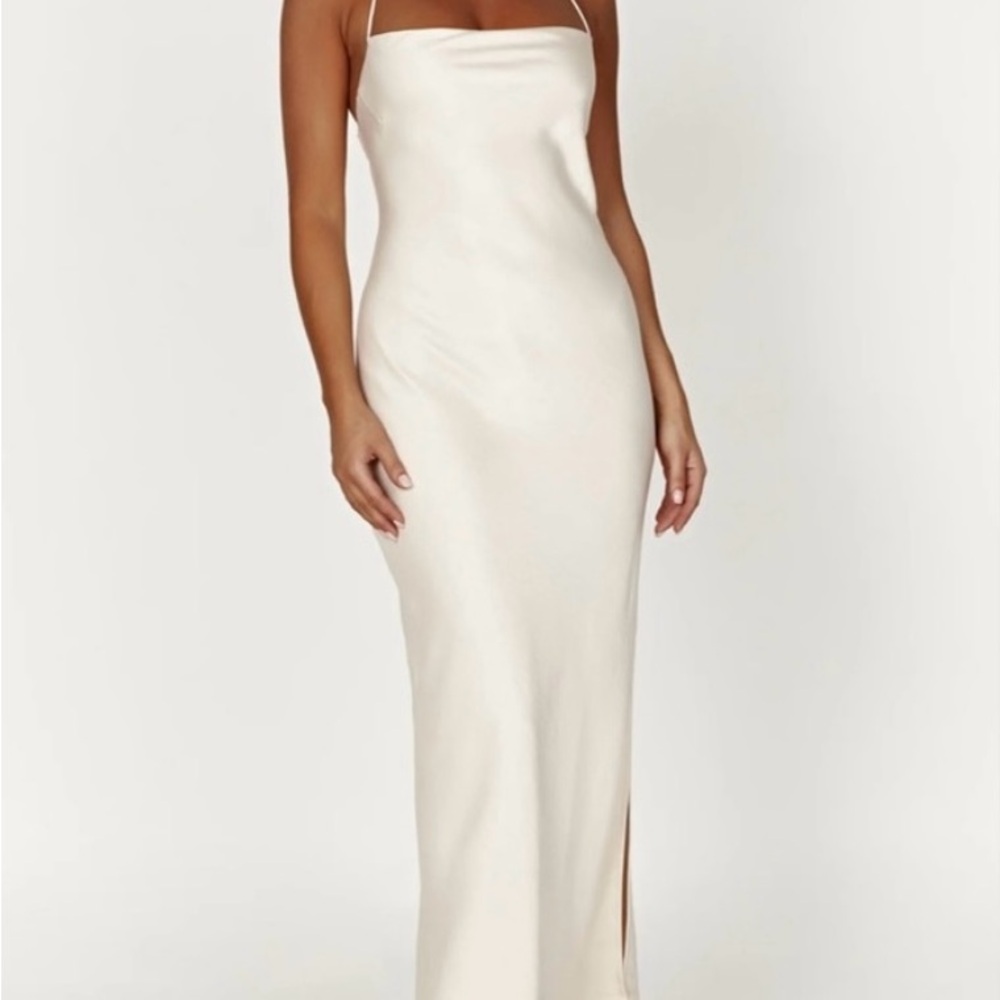 Meshki White Maxi Dress